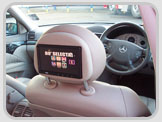 Mercedes-Benz E-Class Headrest Monitor Conversion