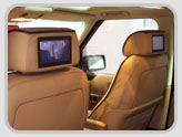 Range Rover Headrest Monitors